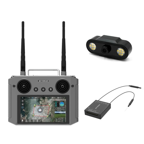 Skydroid H12 Agriculture Spraying Drone/UAV Remote Control RC 12-channel 2.4GHz 1080P Digital Video Transmission